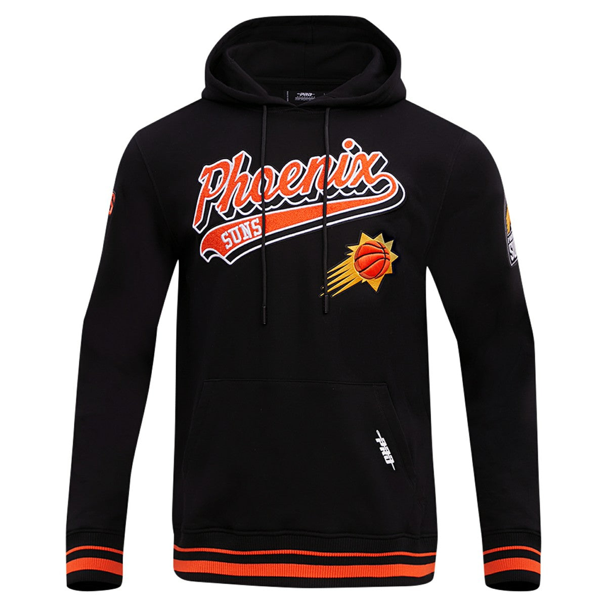 Black Phoenix Suns Pro Standard Script Tail Pullover Hoodie | NBA