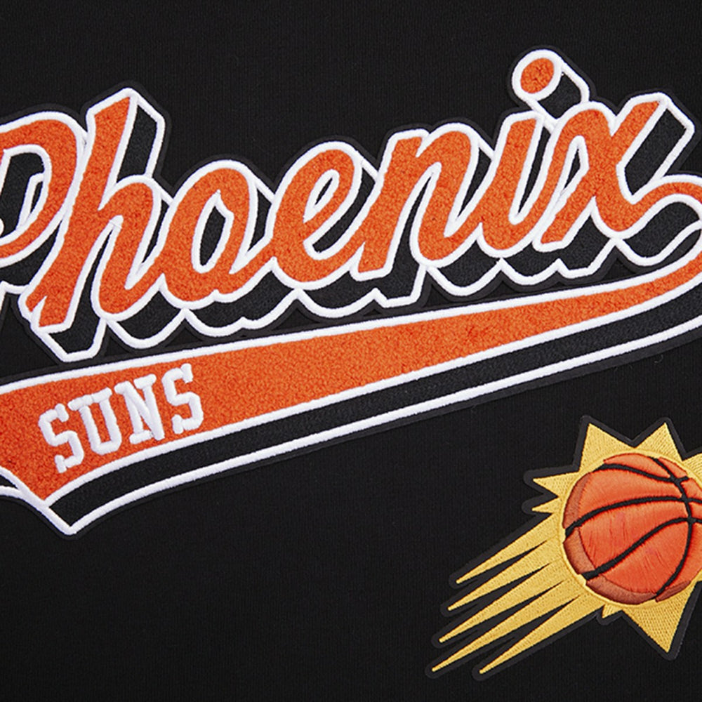 Black Phoenix Suns Pro Standard Script Tail Pullover Hoodie | NBA
