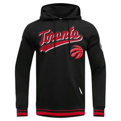 Black Toronto Raptors Pro Standard Script Tail Pullover Hoodie | NBA