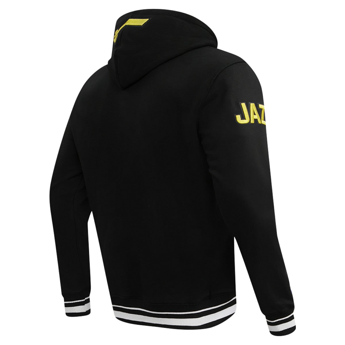 Black Utah Jazz Pro Standard Script Tail Pullover Hoodie | NBA