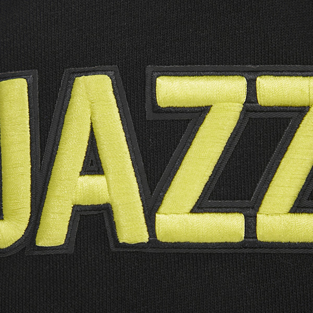 Black Utah Jazz Pro Standard Script Tail Pullover Hoodie | NBA
