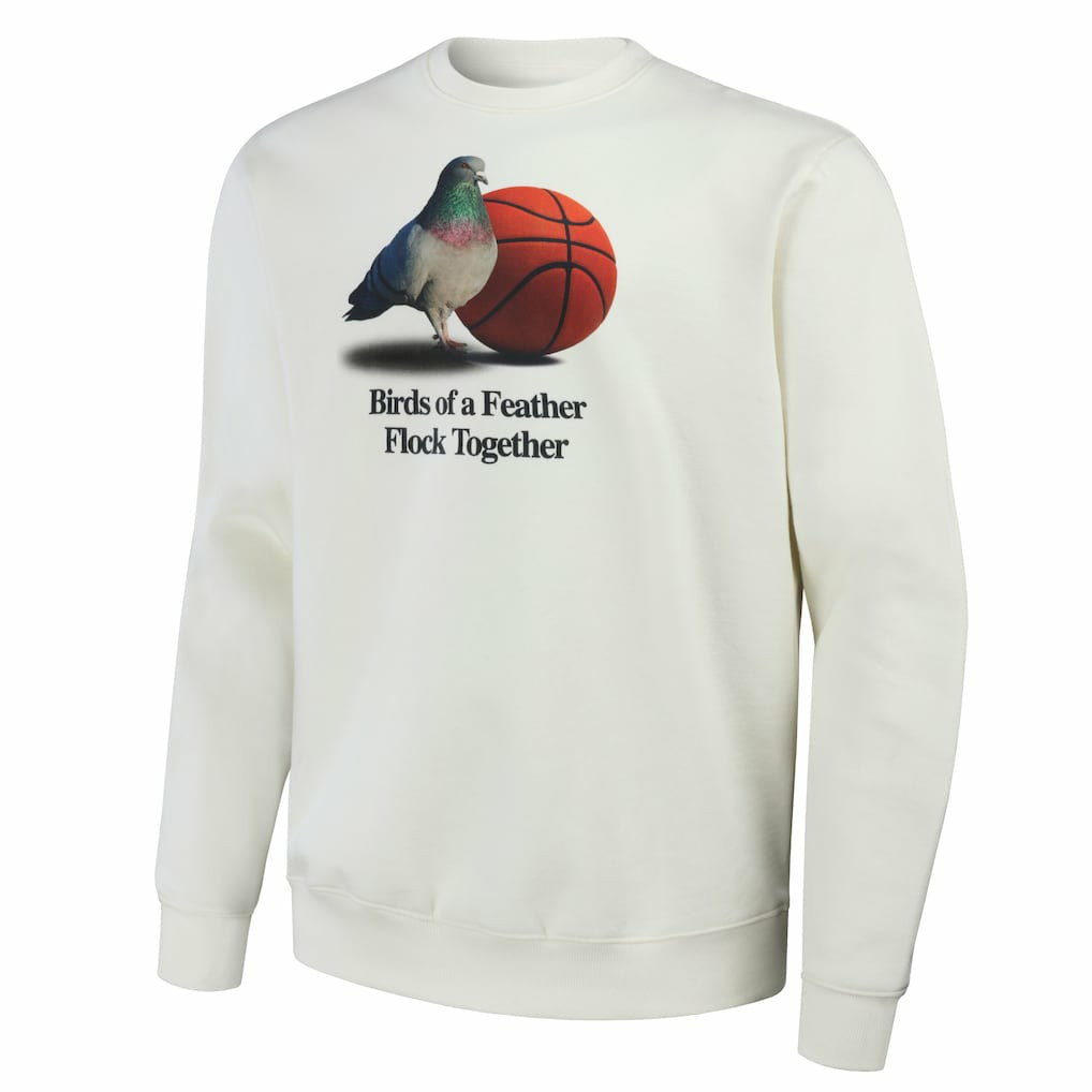 Cream NBA x Staple All Teams Birds of a Feather Crew Sweatshirt | NBA