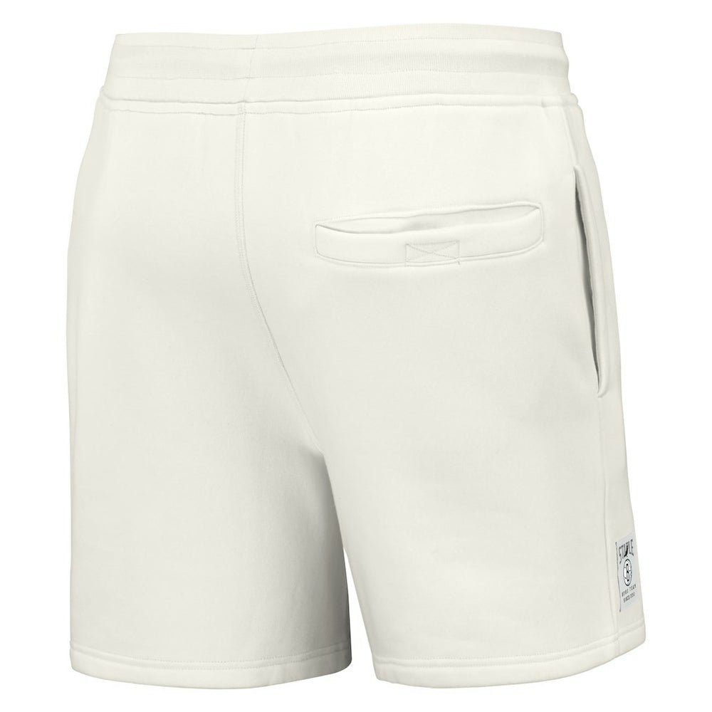 Cream Brooklyn Nets NBA x Staple Heavyweight Fleece Shorts | NBA
