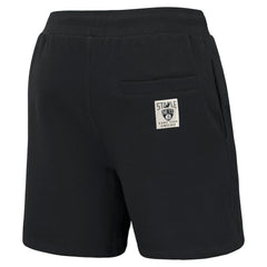 Black Brooklyn Nets NBA x Staple Home Team Shorts | NBA