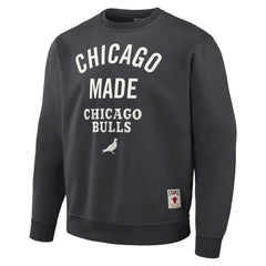 Anthracite Chicago Bulls NBA x Staple Plush Pullover Sweatshirt | NBA