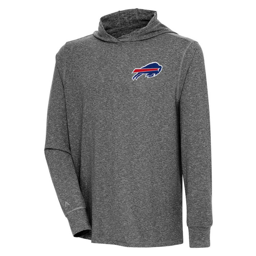 Buffalo Bills Antigua Saga Long Sleeve Hoodie T-Shirt | NFL Discount