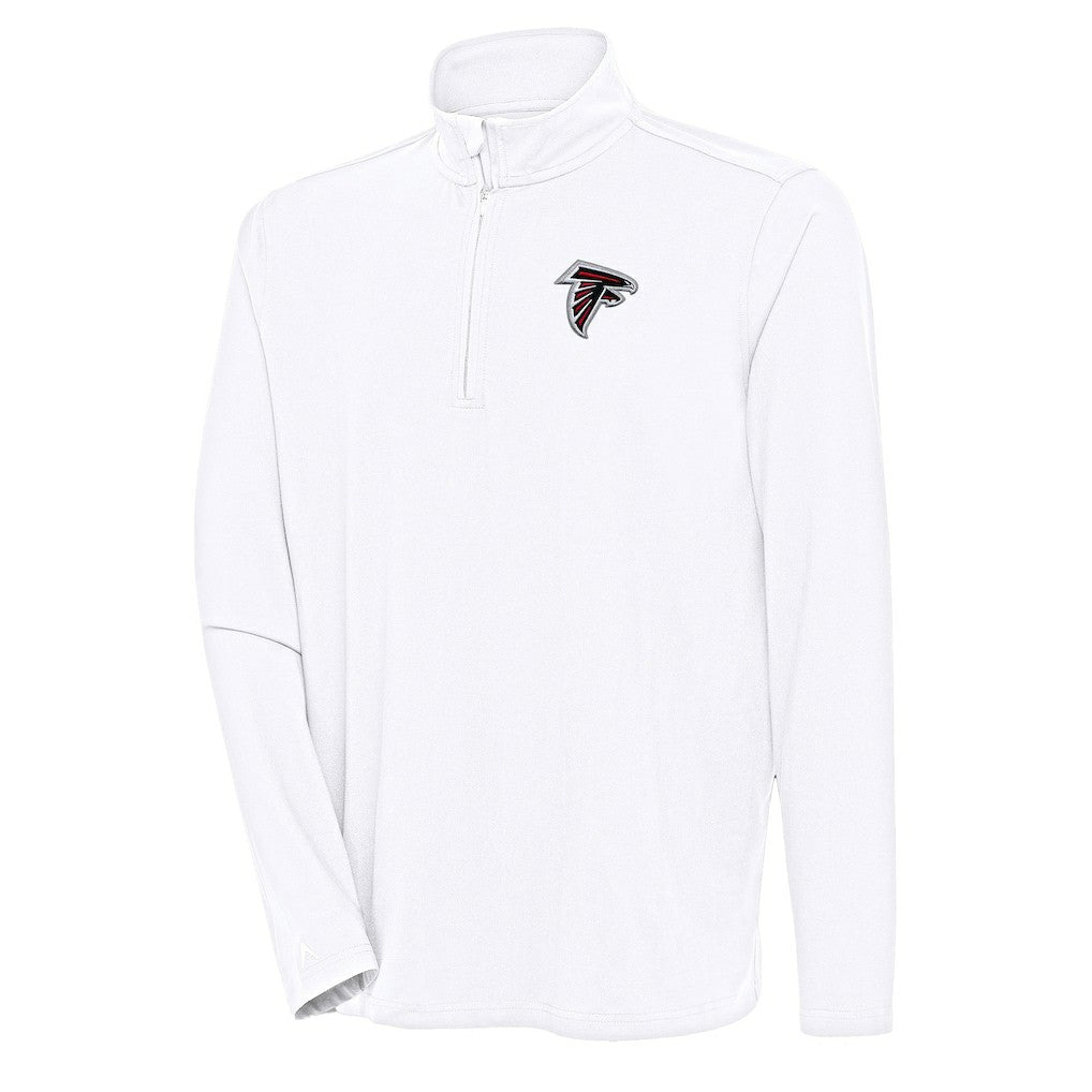 Atlanta Falcons Antigua Hunk Quarter-Zip Pullover Top | NFL On sale