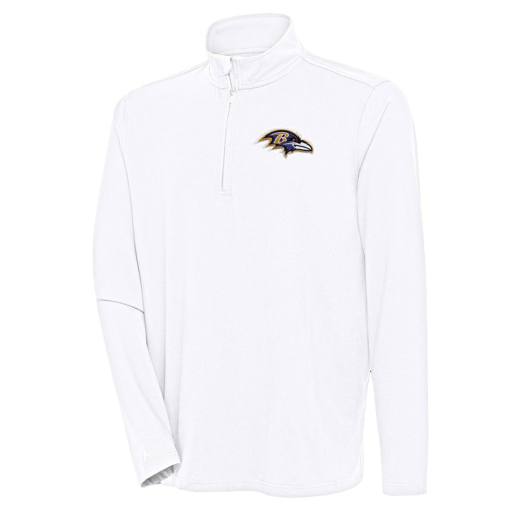 Baltimore Ravens Antigua Hunk Quarter-Zip Pullover Top | NFL Sale