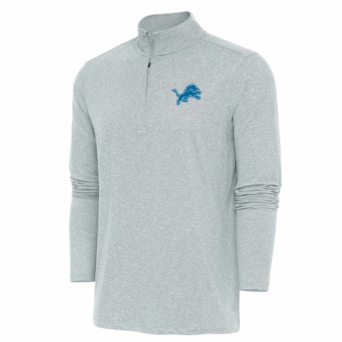 Detroit Lions Antigua Hunk Quarter-Zip Pullover Top | NFL Discount