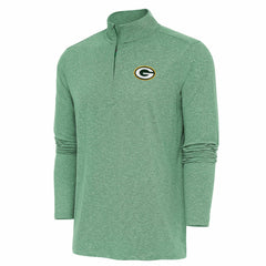 Green Bay Packers Antigua Hunk Quarter-Zip Pullover Top | NFL On sale