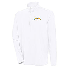 Los Angeles Chargers Antigua Hunk Quarter-Zip Pullover Top | NFL Outlet