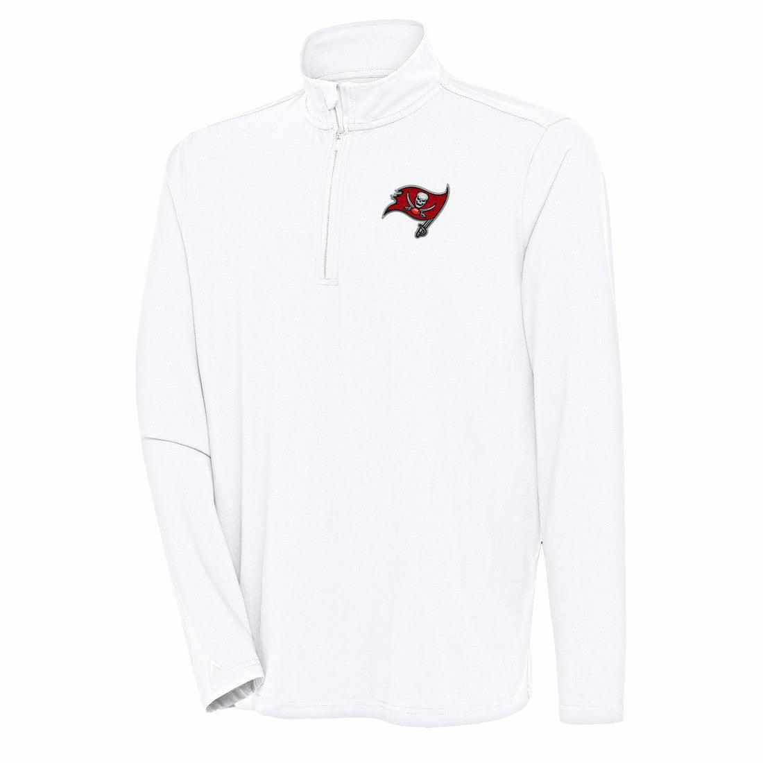 Tampa Bay Buccaneers Antigua Hunk Quarter-Zip Pullover Top | NFL US