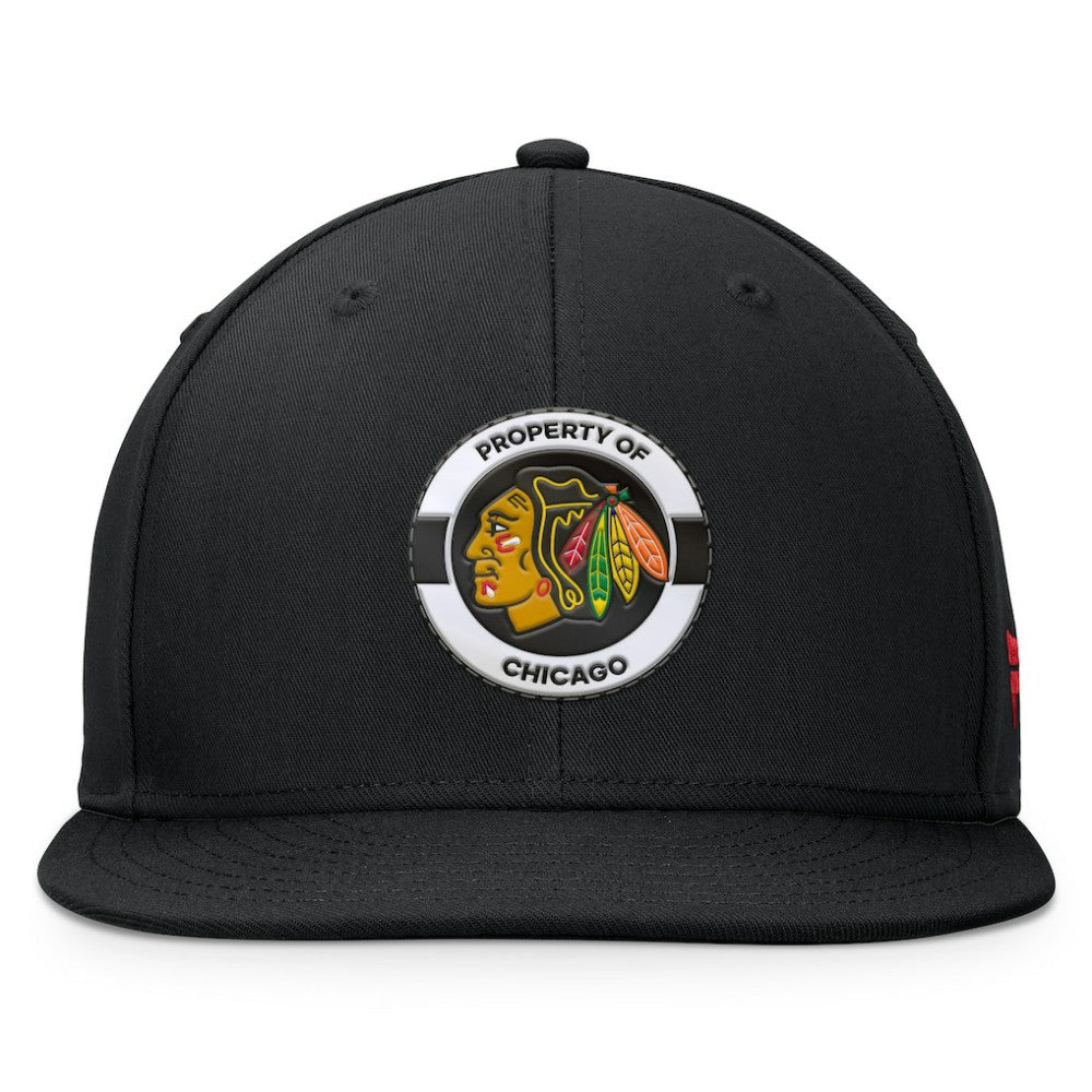 Chicago Blackhawks Fanatics Authentic Pro Training Camp Snapback Hat -  NHL Hats