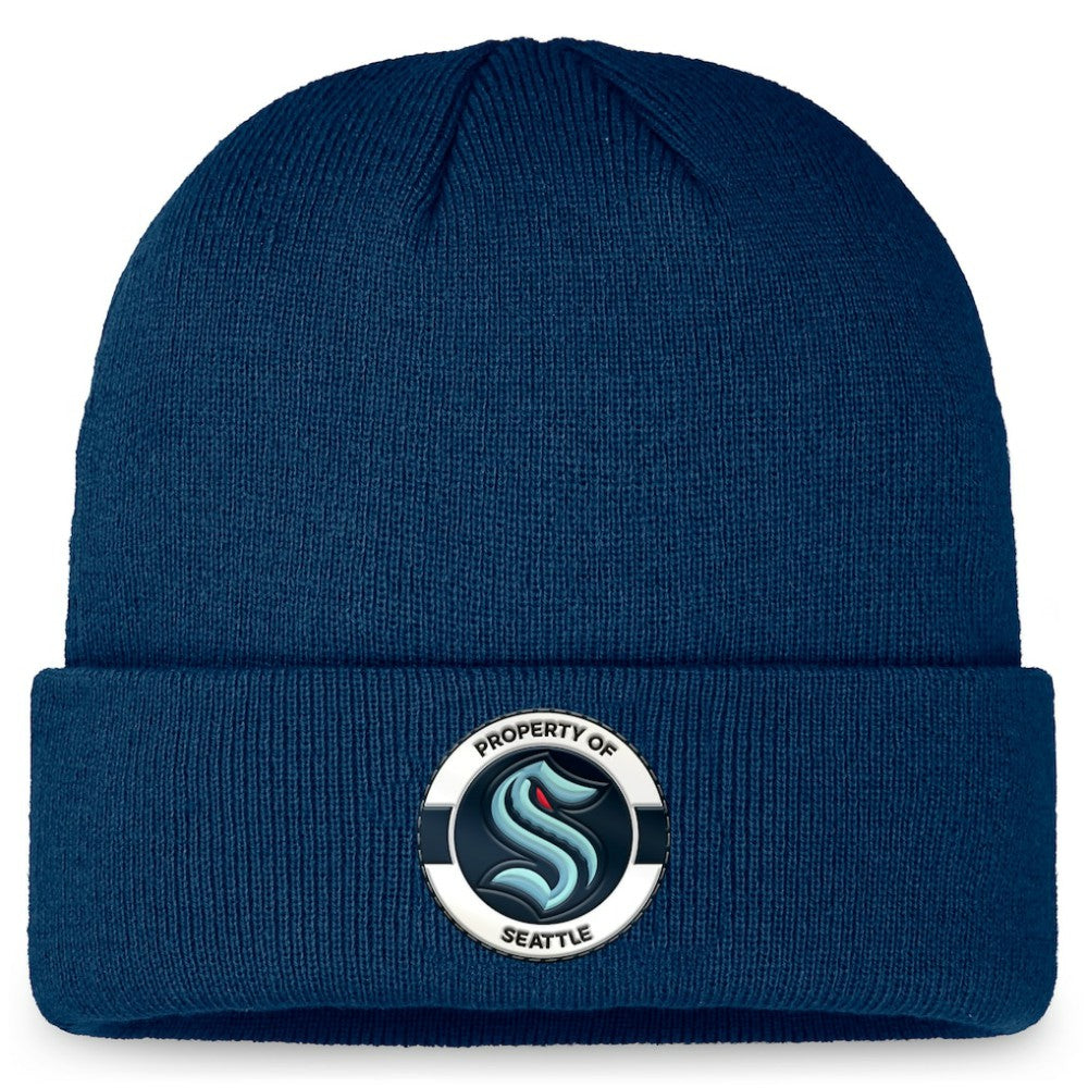 Seattle Kraken Fanatics Authentic Pro Training Camp Cuffed Knit Hat -  NHL Hats