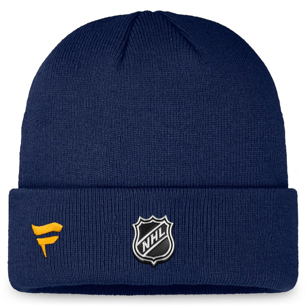 St. Louis Blues Fanatics Authentic Pro Training Camp Cuffed Knit Hat -  NHL Hats
