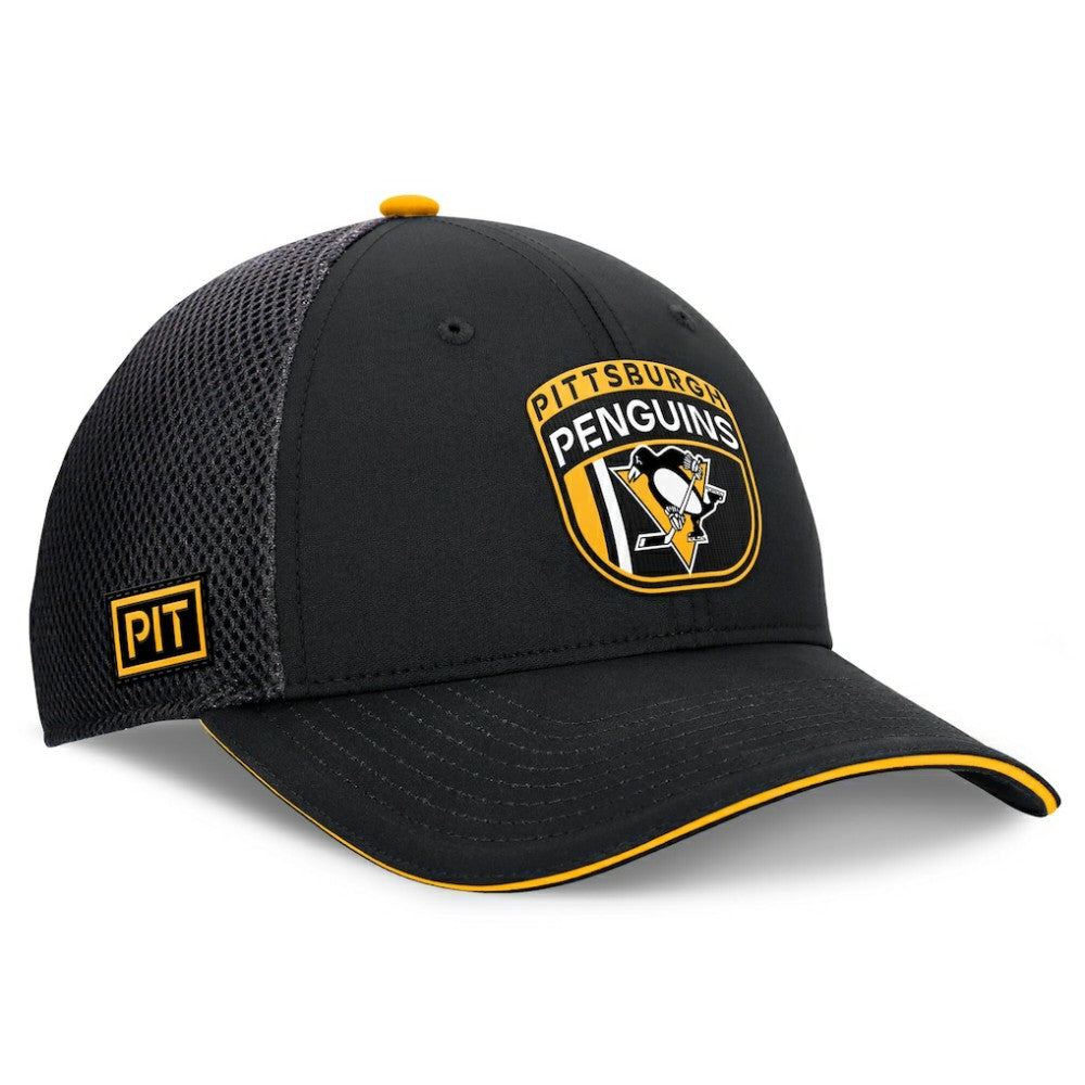 Pittsburgh Penguins Fanatics 2024 NHL Draft On Stage Trucker Adjustable Hat -  NHL Hats