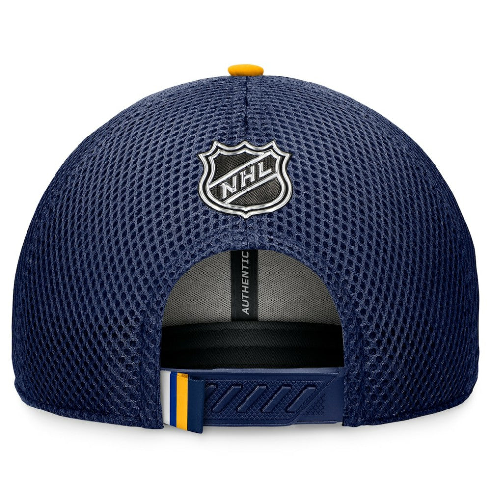 St. Louis Blues Fanatics 2024 NHL Draft On Stage Trucker Adjustable Hat -  NHL Hats