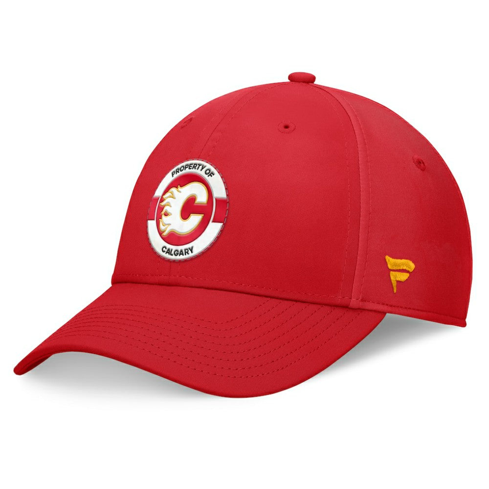 Calgary Flames Fanatics Authentic Pro Training Camp Flex Hat -  NHL Hats