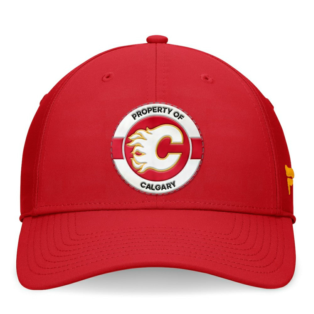 Calgary Flames Fanatics Authentic Pro Training Camp Flex Hat -  NHL Hats