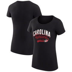 Carolina Hurricanes G-III 4Her by Carl Banks Women's Super-Slim Fit Lightweight Filigree Logo T-Shirt – Black -  NHL T-shirts
