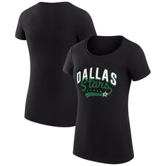 Dallas Stars G-III 4Her by Carl Banks Women's Super-Slim Fit Lightweight Filigree Logo T-Shirt – Black -  NHL T-shirts