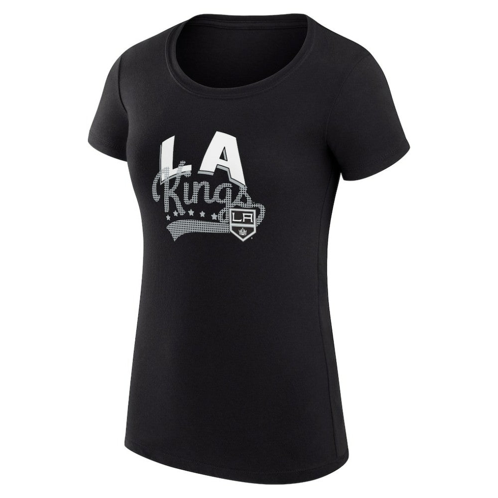 Los Angeles Kings G-III 4Her by Carl Banks Women's Super-Slim Fit Lightweight Filigree Logo T-Shirt – Black -  NHL T-shirts
