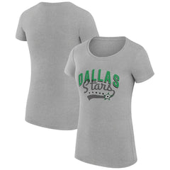Dallas Stars G-III 4Her by Carl Banks Women's Super-Slim Fit Lightweight Filigree Logo T-Shirt – Gray -  NHL T-shirts