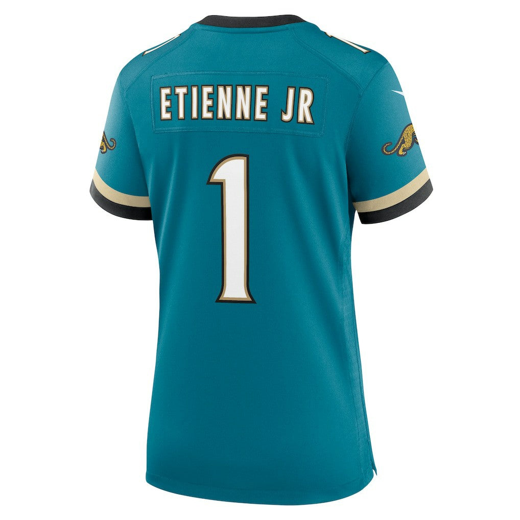 Jacksonville Jaguars Travis Etienne Jr  Women's Prowler Throwback Game Jersey | NFL Sale