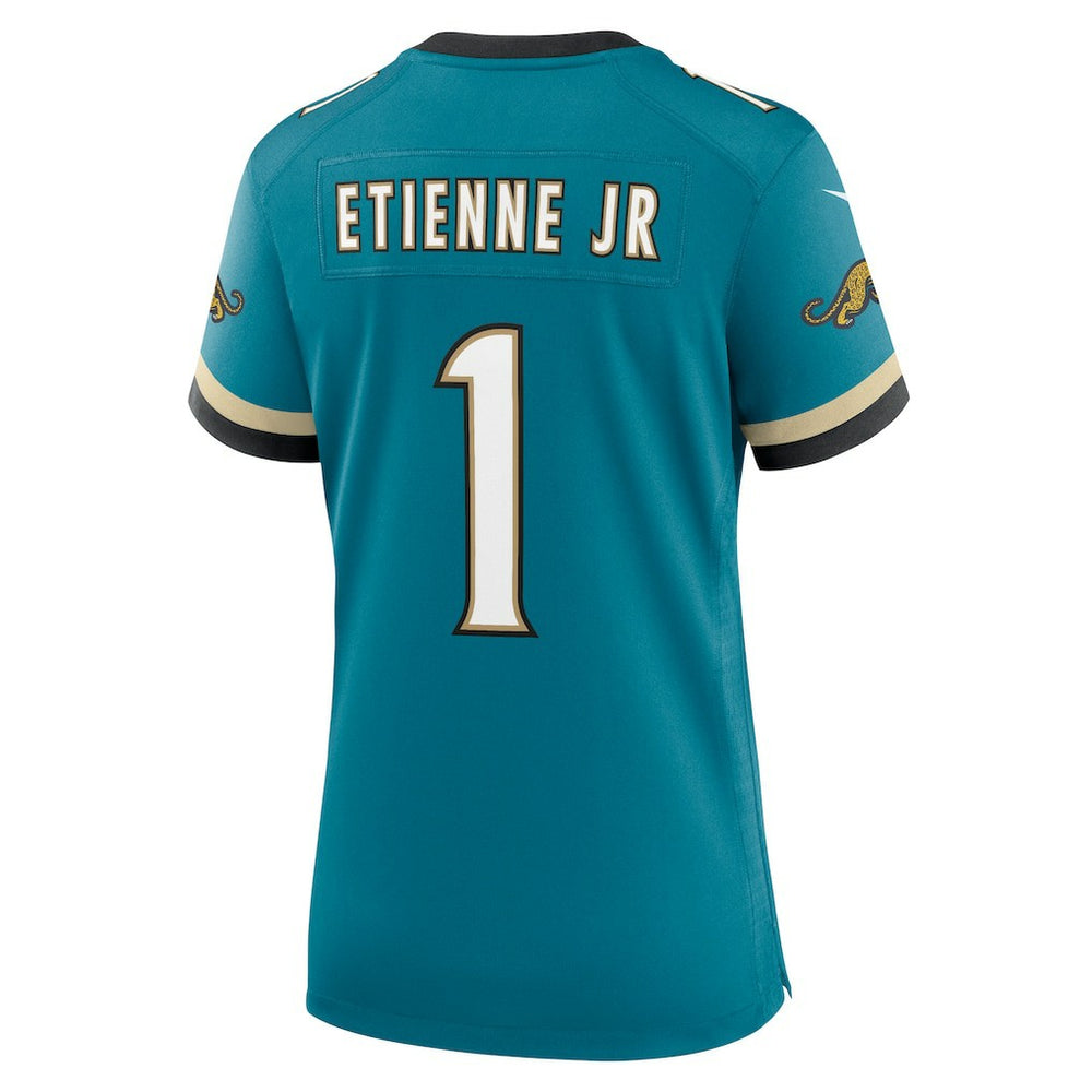 Jacksonville Jaguars Travis Etienne Jr  Women's Prowler Throwback Game Jersey | NFL Sale
