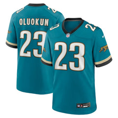 Jacksonville Jaguars Foye Oluokun  Prowler Throwback Player Game Jersey | NFL New