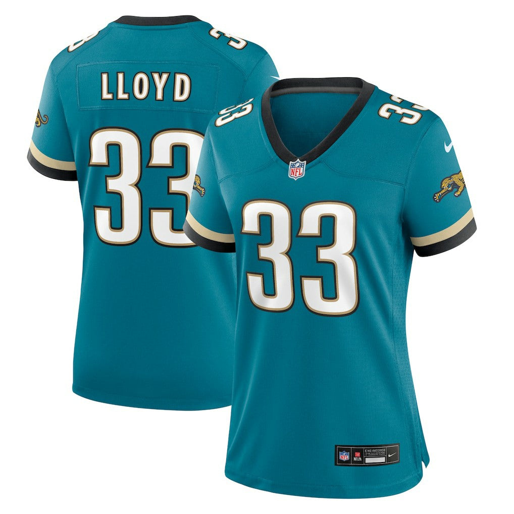 Jacksonville Jaguars Devin Lloyd  Women's Prowler Throwback Game Jersey | NFL Sale