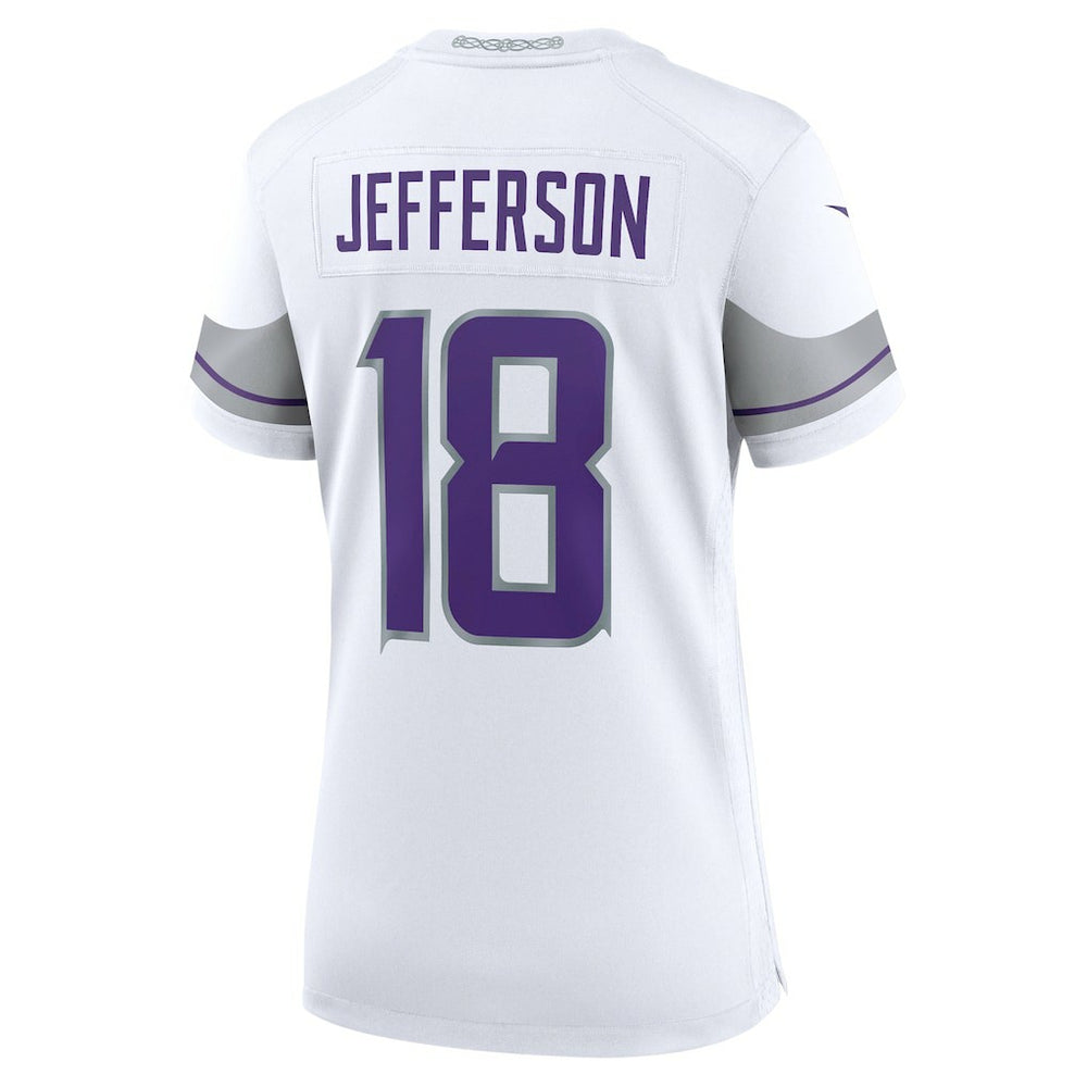 Minnesota Vikings Justin Jefferson  Women's Alternate Game Player Jersey | NFL New