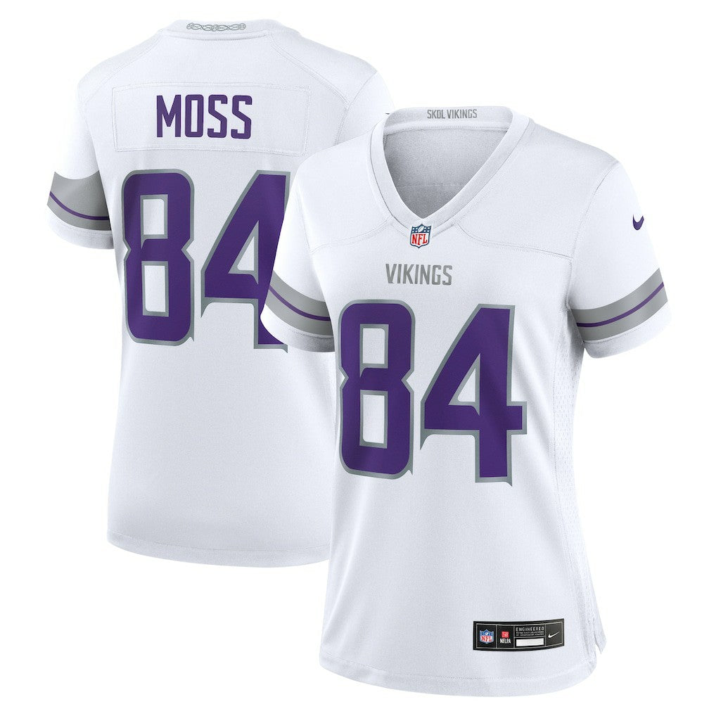 Minnesota Vikings Randy Moss  Women's Alternate Retired Player Game Jersey | NFL Online