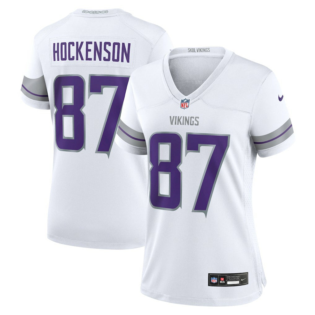 Minnesota Vikings T.J. Hockenson  Women's Alternate Game Player Jersey | NFL Sale