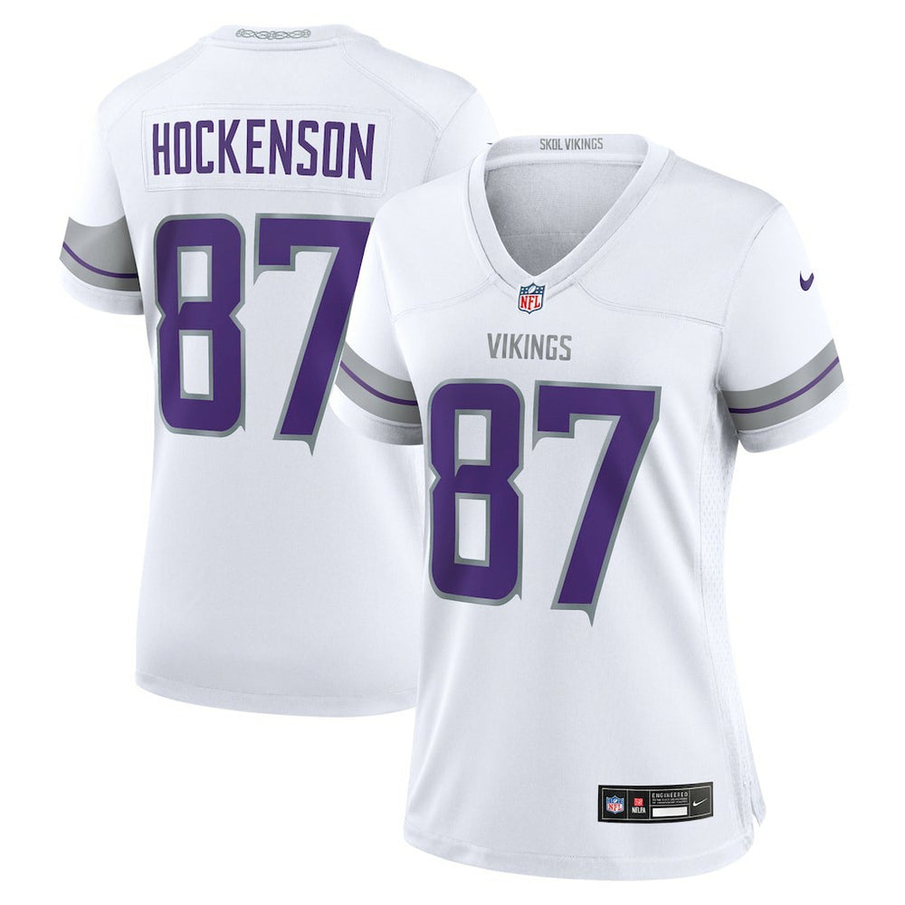 Minnesota Vikings T.J. Hockenson  Women's Alternate Game Player Jersey | NFL Sale