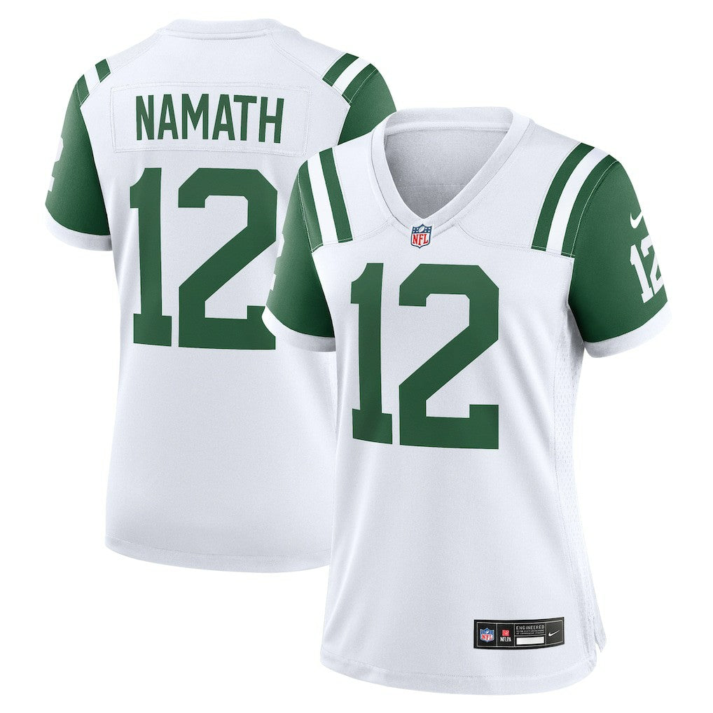 New York Jets Joe Namath  Women's Classic Alternate Retired Player Game Jersey | NFL On sale