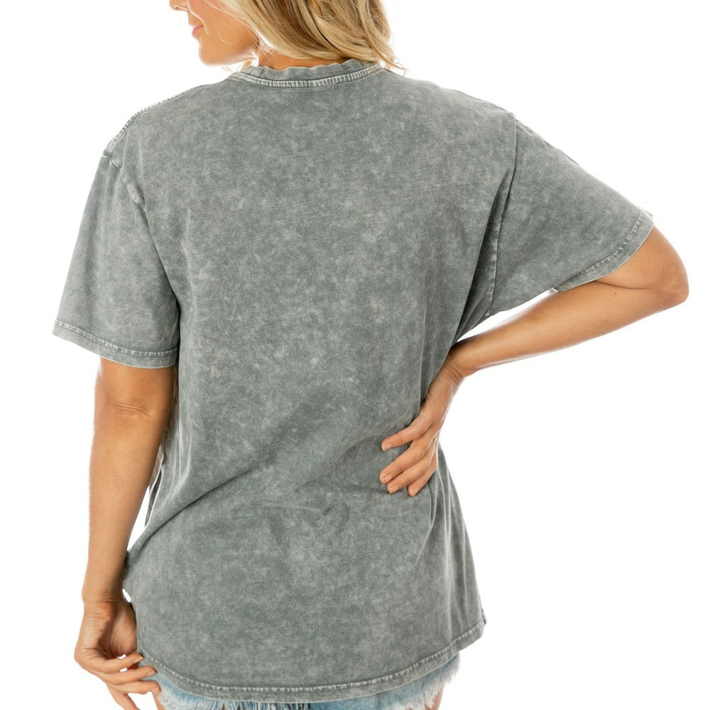 Dallas Cowboys Gameday Couture Women's Tackle Titan Boyfriend Washed T-Shirt | NFL On sale