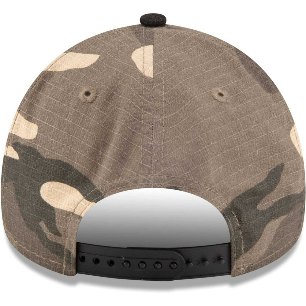 Boston Red Sox New Era Camo Crown A-Frame 9FORTY Adjustable Hat - MLB Hats