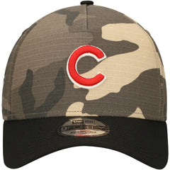 Chicago Cubs New Era Camo Crown A-Frame 9FORTY Adjustable Hat - MLB Hats