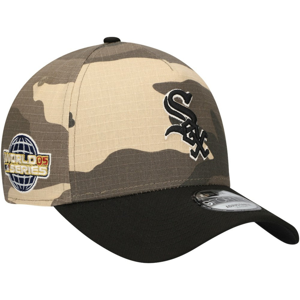 Chicago White Sox New Era Camo Crown A-Frame 9FORTY Adjustable Hat - MLB Hats