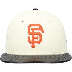 San Francisco Giants New Era Game Night Leather Visor 59FIFTY Fitted Hat - MLB Hats
