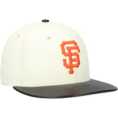 San Francisco Giants New Era Game Night Leather Visor 59FIFTY Fitted Hat - MLB Hats
