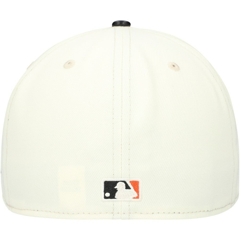 San Francisco Giants New Era Game Night Leather Visor 59FIFTY Fitted Hat - MLB Hats