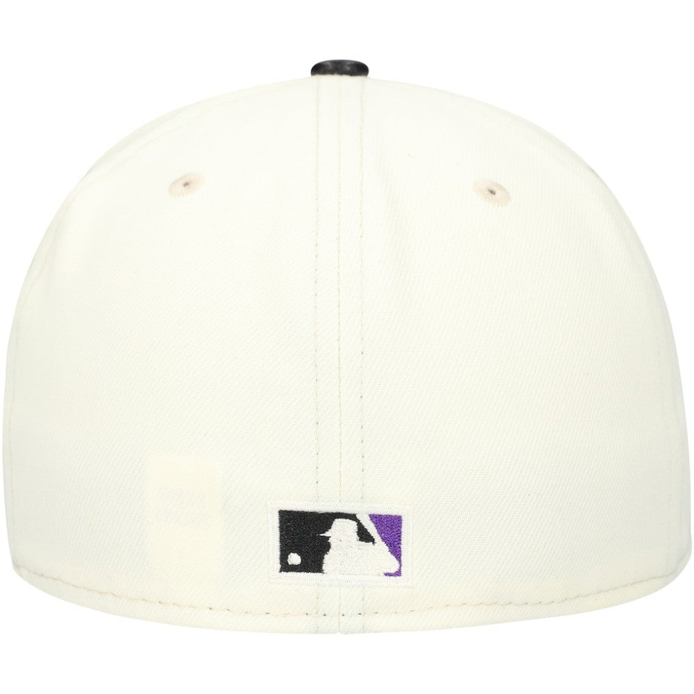 Tampa Bay Rays New Era Game Night Leather Visor 59FIFTY Fitted Hat - MLB Hats