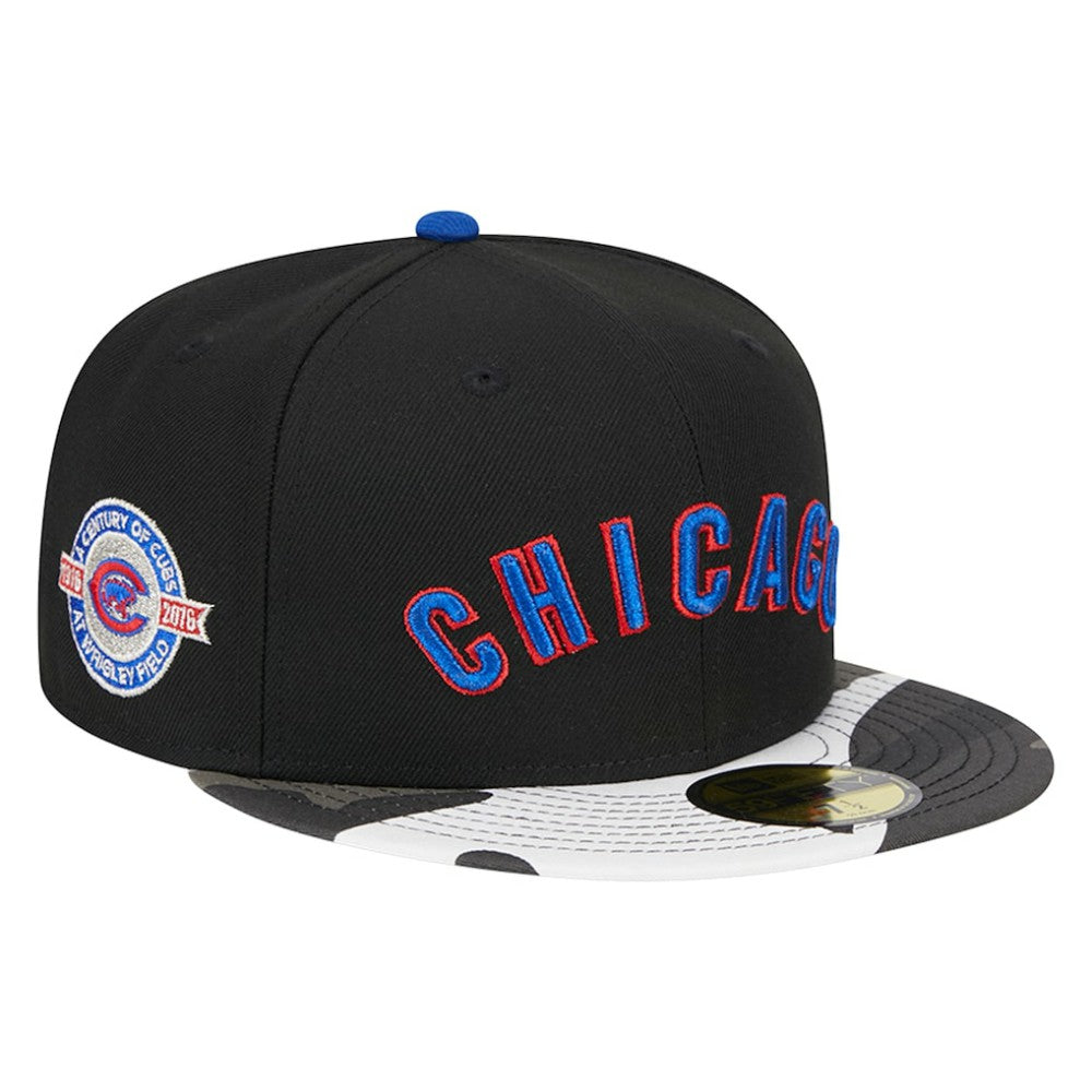 Chicago Cubs New Era Metallic Camo 59FIFTY Fitted Hat - MLB Hats