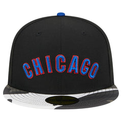 Chicago Cubs New Era Metallic Camo 59FIFTY Fitted Hat - MLB Hats