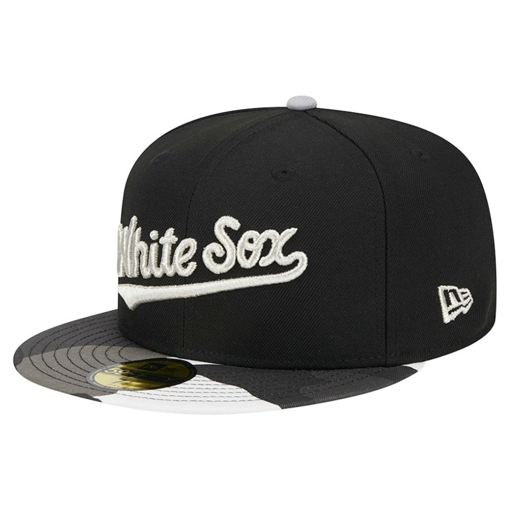 Chicago White Sox New Era Metallic Camo 59FIFTY Fitted Hat - MLB Hats