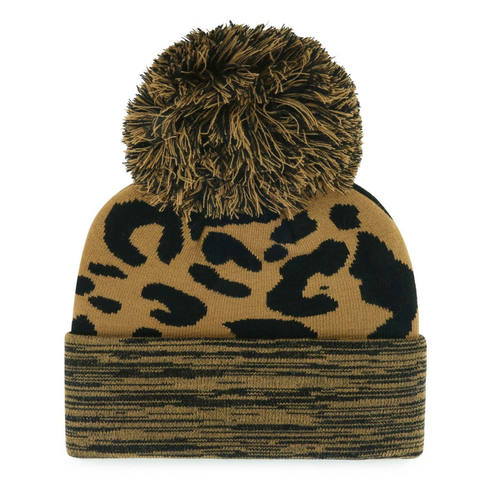 Leopard Washington Wizards '47 Women's Rosette Cuffed Knit Hat with Pom | NBA
