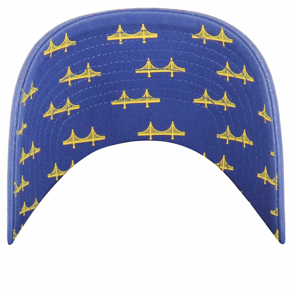 Royal Golden State Warriors '47 Women's Confetti Undervisor Clean Up Adjustable Hat sale | NBA