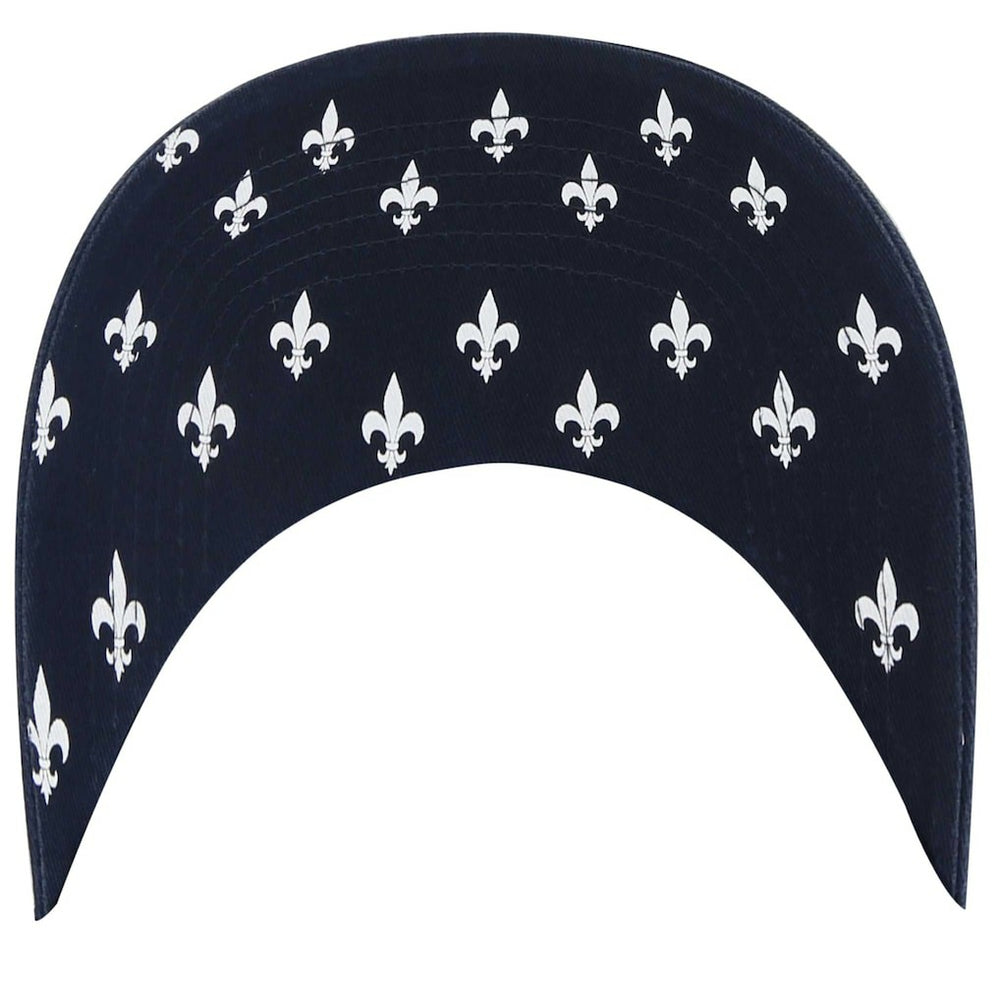 Navy New Orleans Pelicans '47 Women's Confetti Undervisor Clean Up Adjustable Hat | NBA